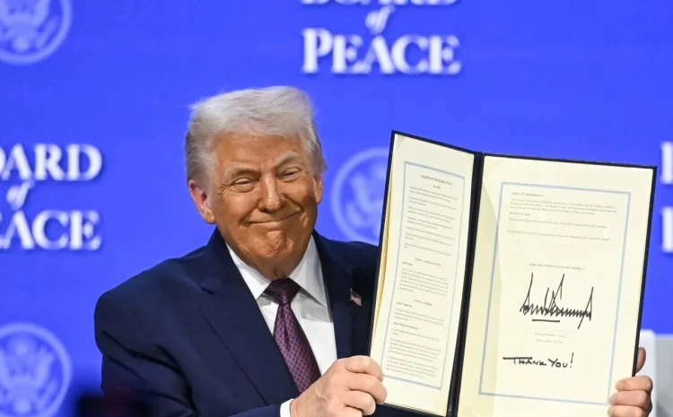  Трамп в Давосе запустил свой Совет мира, где нет главных европейских союзников