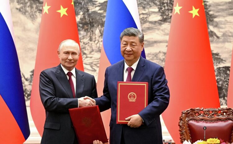  Си и Путин подписали декларацию «о становлении многополярного мира»