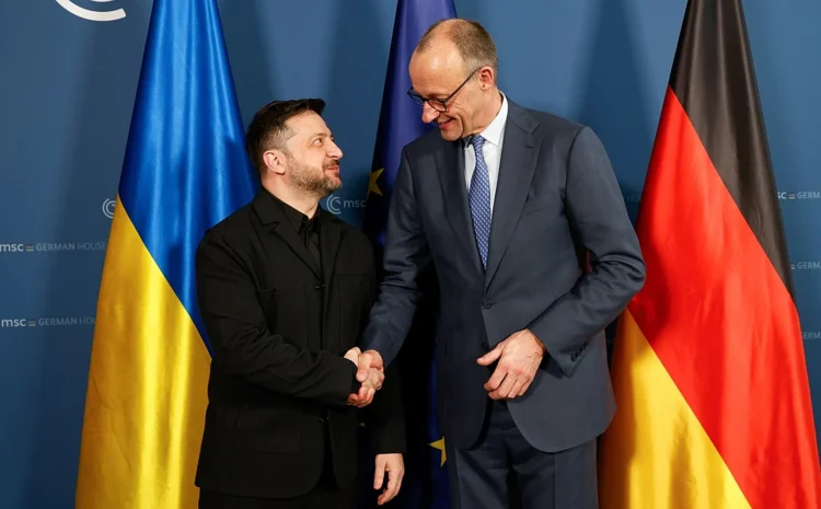  Мерц заявляет, что предлагает Украине путь в ЕС по прецеденту Восточной Германии