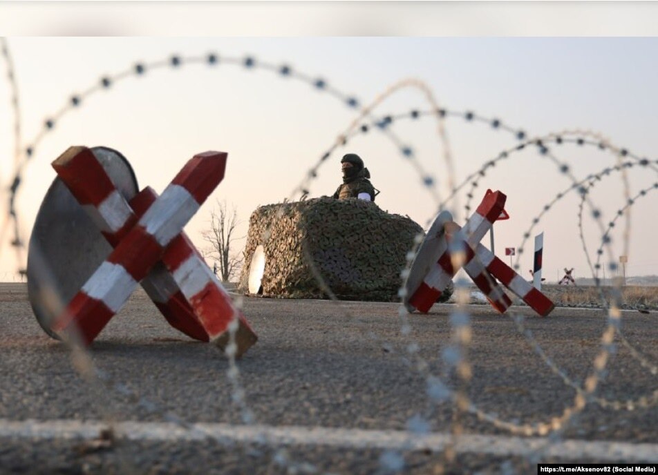 Военные учения в Крыму во время полномасштабного вторжения РФ в Украину, иллюстрационное фото